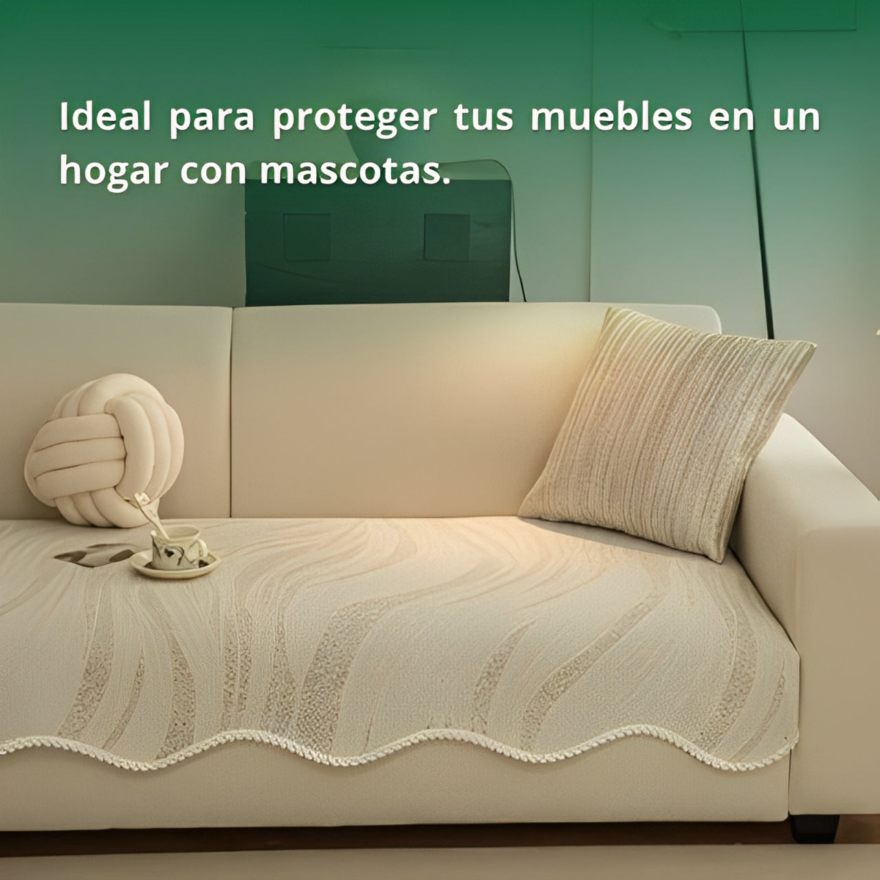 HomyPet | Cubierta de sofá protectora antipelos impermeable