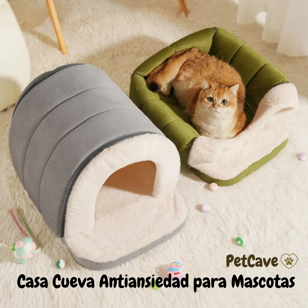 PetCave: Casa Cueva Antiansiedad para Mascotas