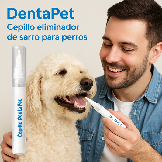 DentaPet: Cepillo Eliminador de Sarro para Perros