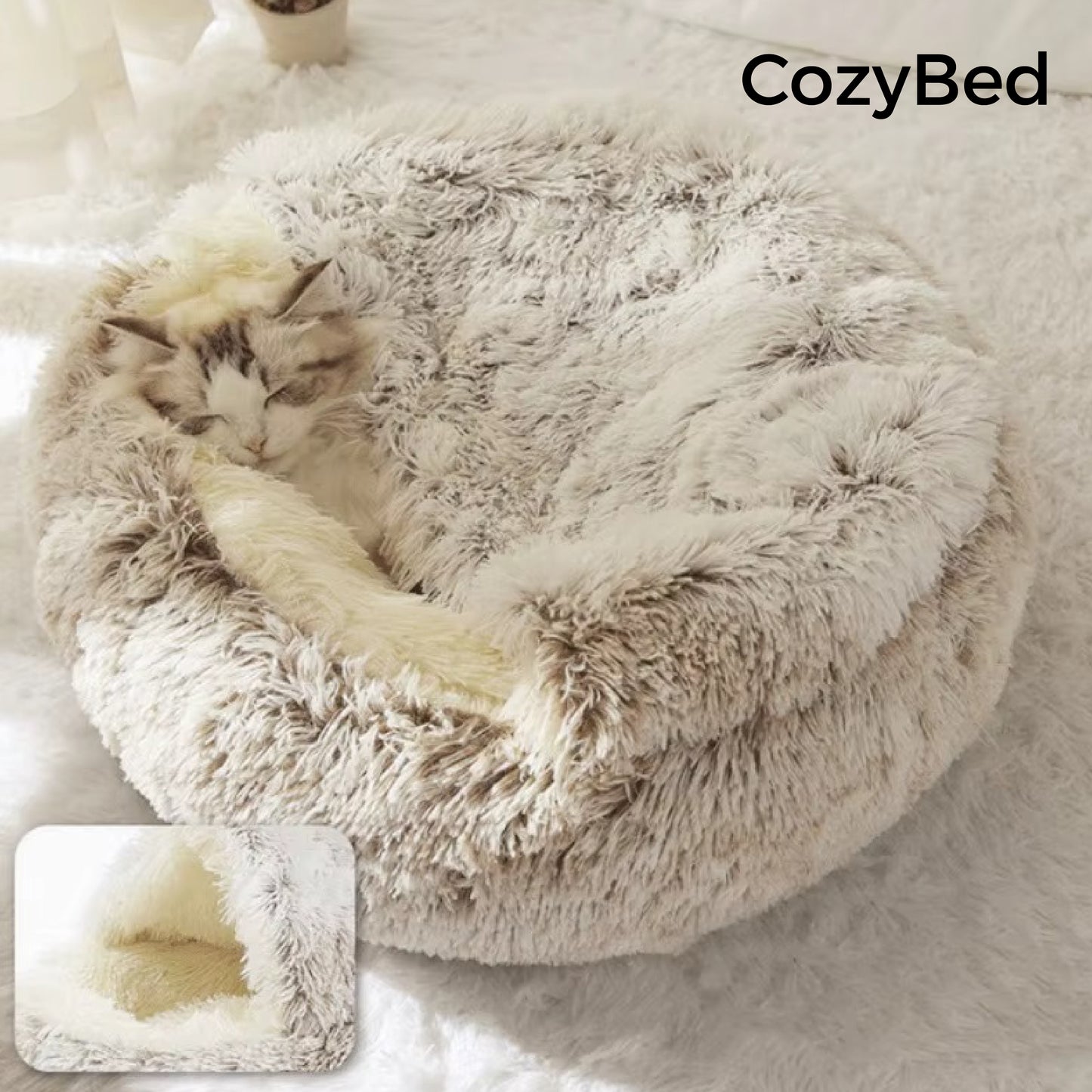 CozyBed | Cama nido calmante para mascotas