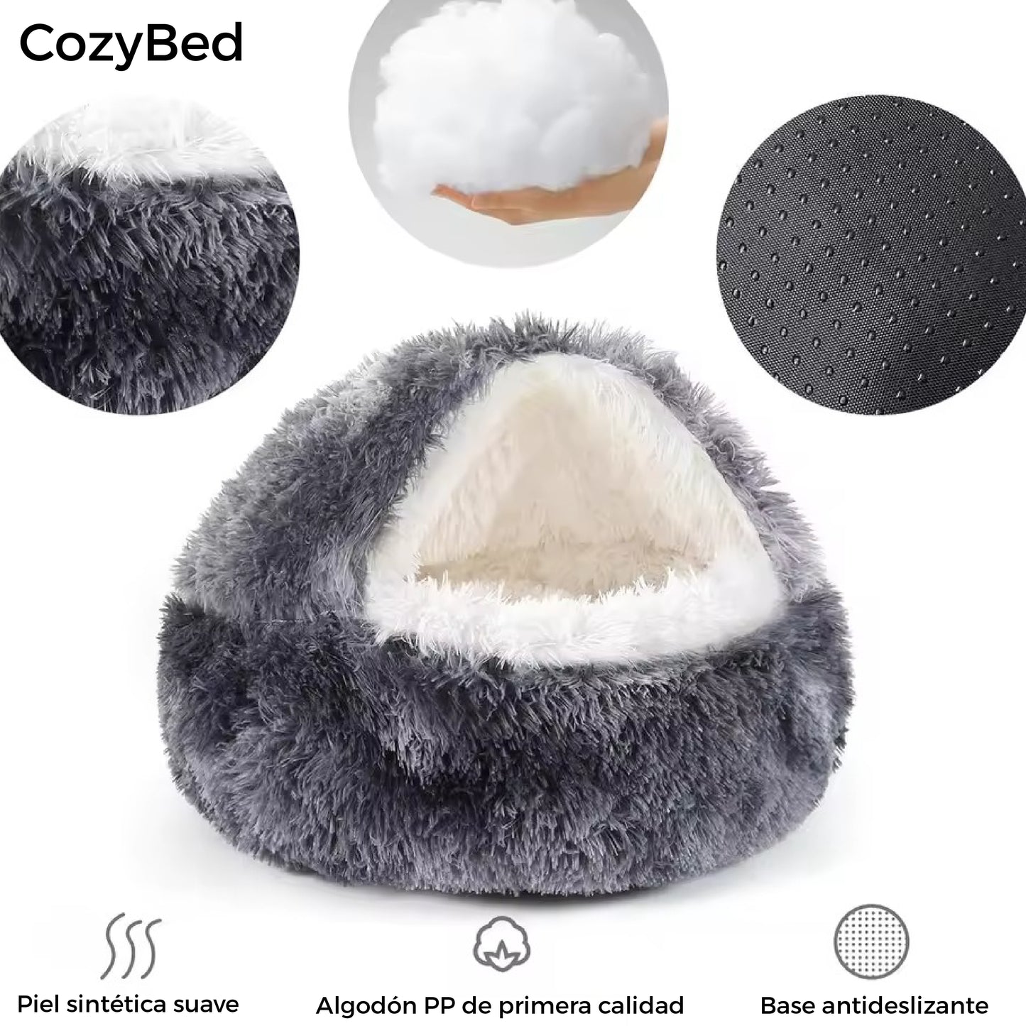 CozyBed | Cama nido calmante para mascotas