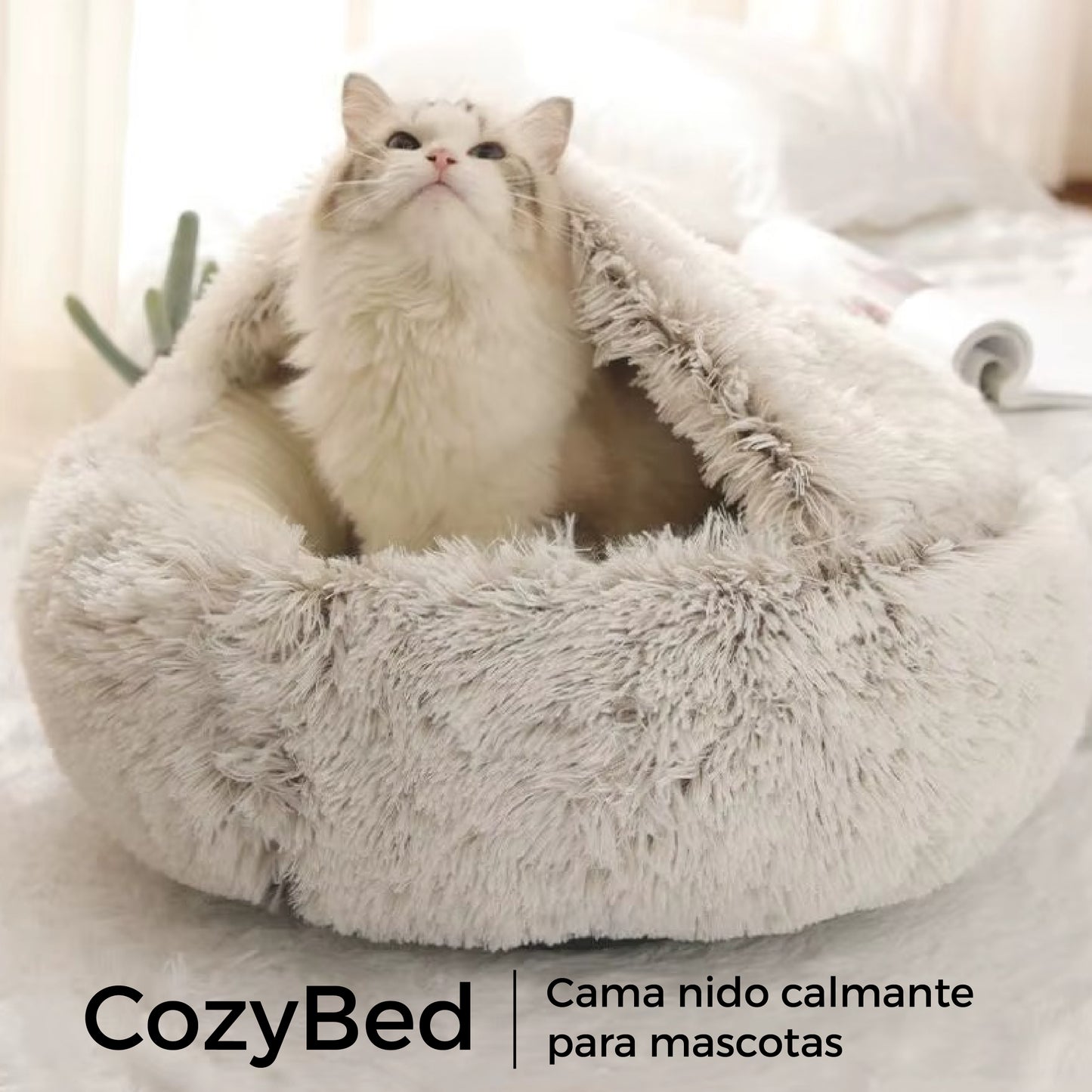 CozyBed | Cama nido calmante para mascotas
