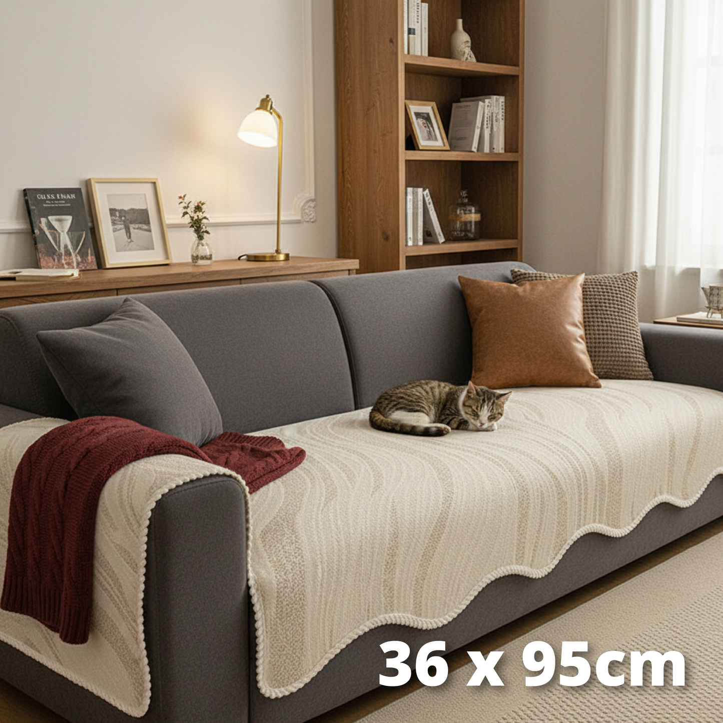 HomyPet | Cubierta de sofá protectora antipelos impermeable